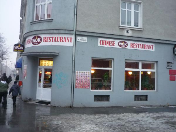 vchod do Chinese Wok to go Restaurant