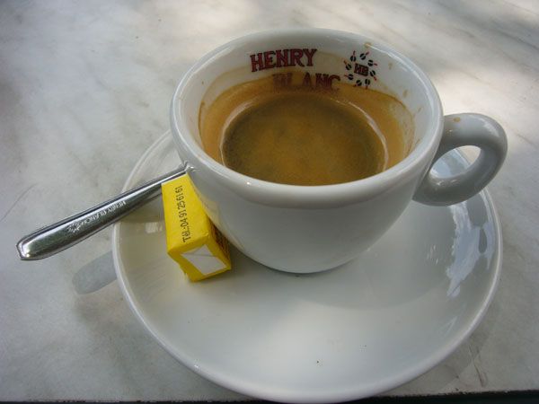 Henry Blanc espresso