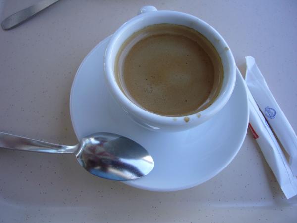 Espresso segafredo v Porte de la Drôme - Autogrill Côte France