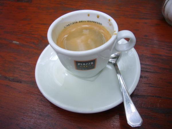 Espresso Piazza Doro v Pink floyd caffé