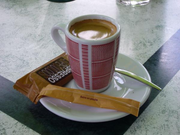 Caffé Kimbo v Bar du Château