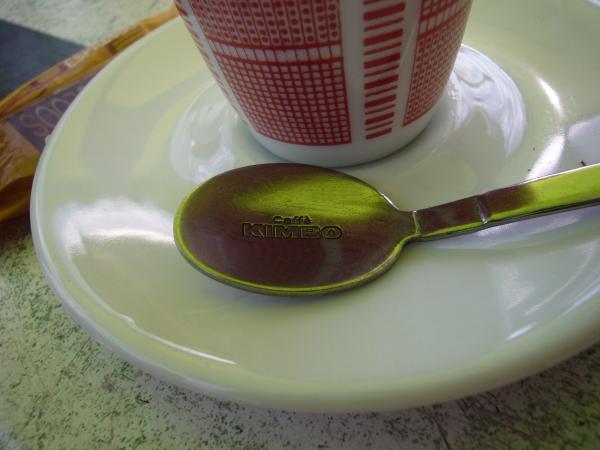 Detail Lžičky Caffé Kimbo