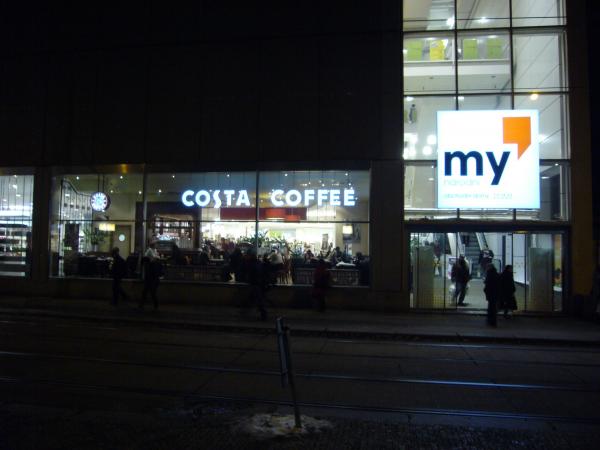 Neony Costa Coffee Praha - MY Národní