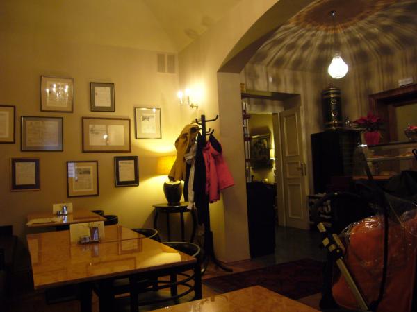 Interiér v Café Lounge