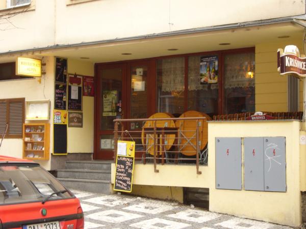 Vchod do Restaurace Alpin