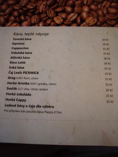 Druhy kávových nápojů