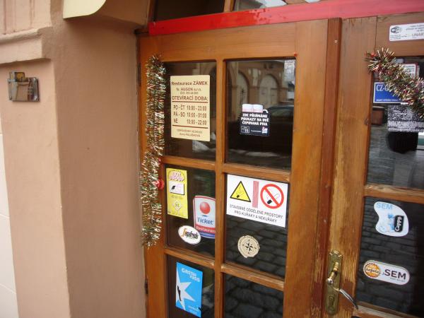 Otvírací doba Restaurace Zámek