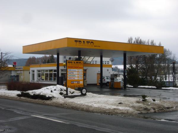 Benzínová pumpa Trako tankomat Slavičín