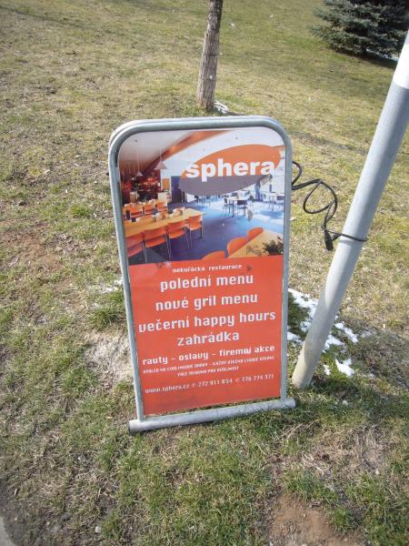 Cedule Restaurace Sphera