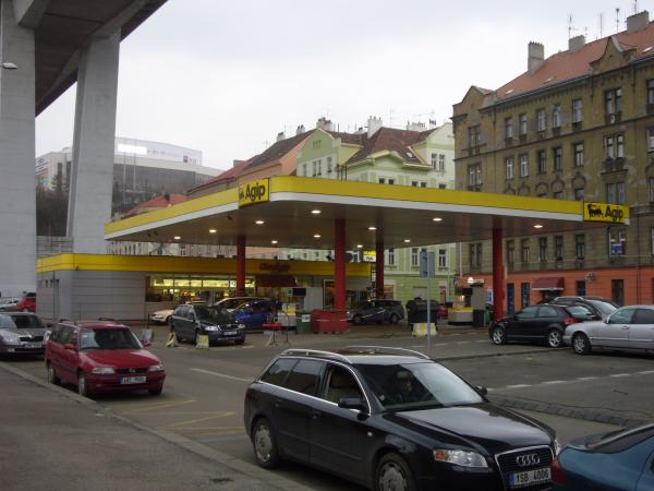 Čerpací stanice Agip - Svatoplukova