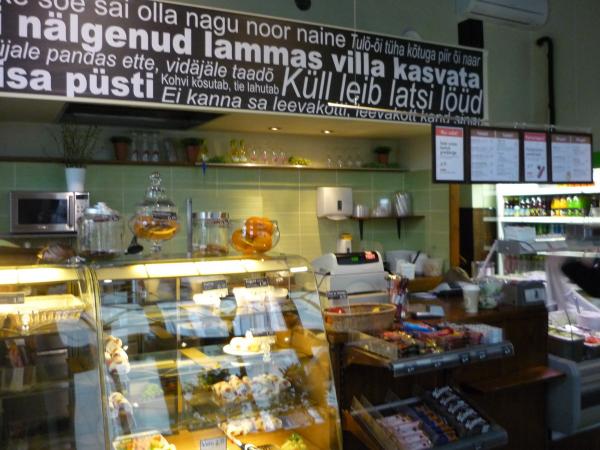 Kohvipaus prodejní pult