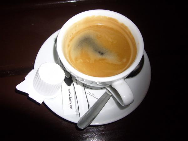 Espresso Segafredo v Krčmě U Pavouka