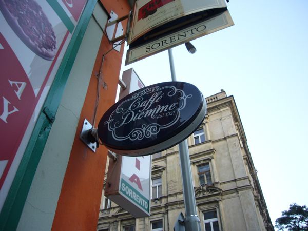 Reklamní cedule Pizzeria Sorrento