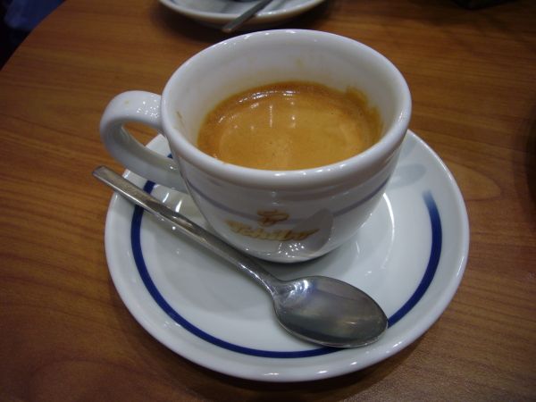 Espresso v Tchibo - Arkády Pankrác