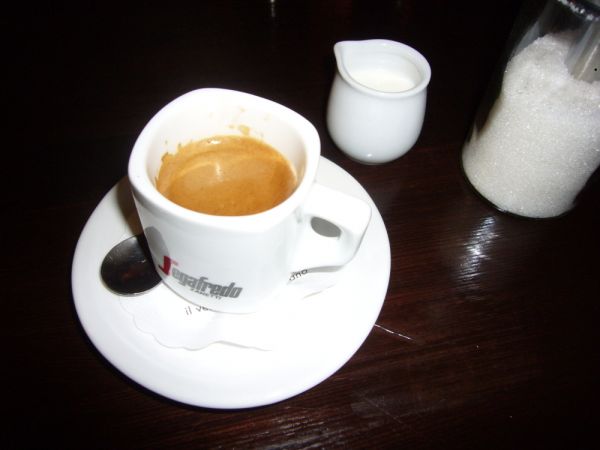 Segafredo espresso v Hlučné samotě