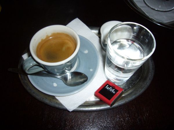 Ebel espresso v café kafíčko