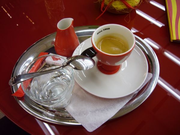 Julius Meinl espresso v Café Circo