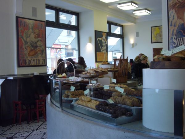Bakeshop interiér