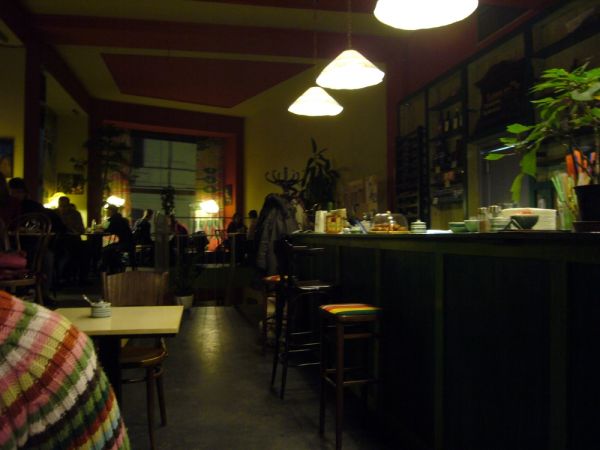 Interiér v Mammacoffee cafe