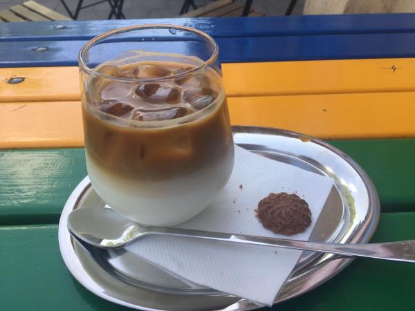 Ledová káva - capuchino