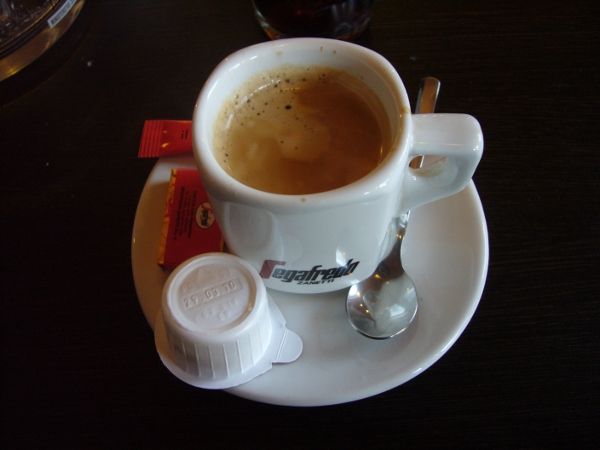 Espresso Segafredo v Restauraci pod Košem