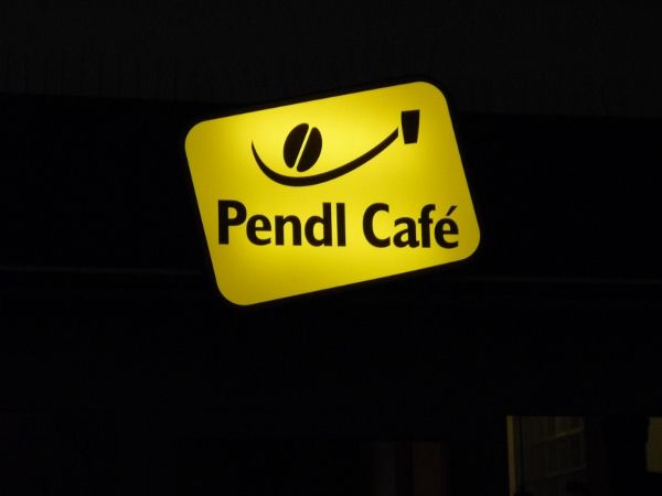 Nápis Pendl Café