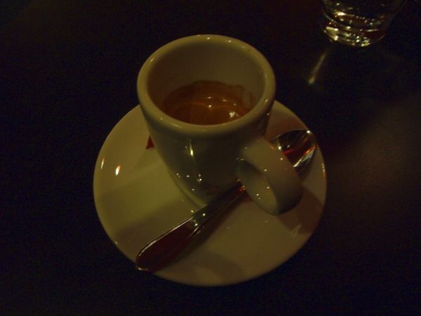 Espresso Boundi café v Ristorante Zlatá ulička