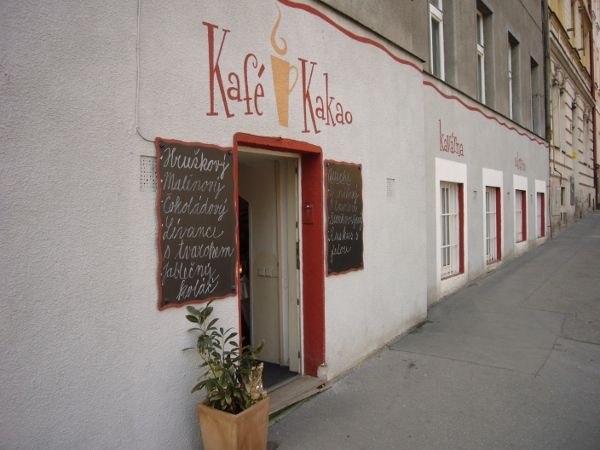 Vchod do Kafé & Kakao