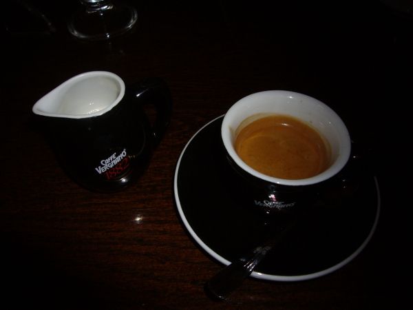 Caffé Vergnano v restauraci Universal
