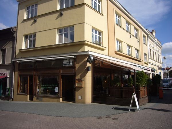 Vchod do restaurace Staré Kladno