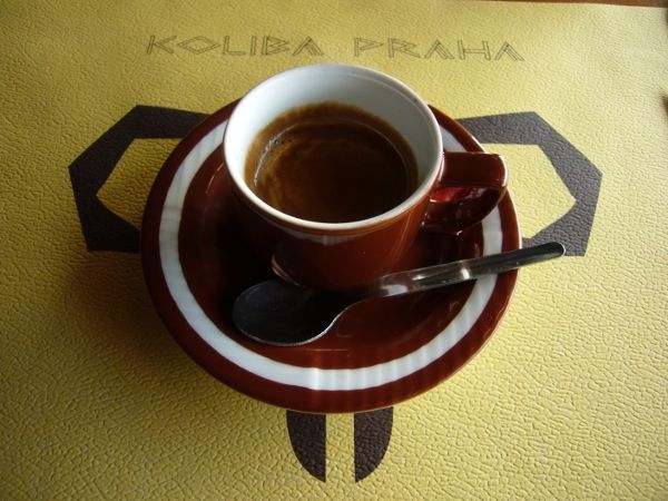 Espresso Caffè Gioia v Kolibě