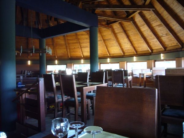 Interiér restaurace Koliba Praha