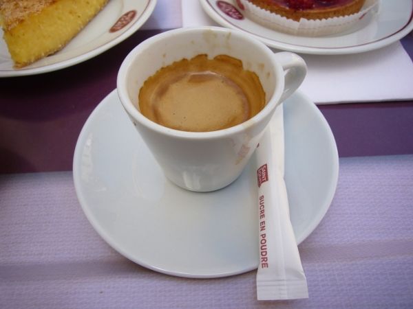 Espresso Cafée Richar v La Brioche Doree