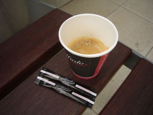 Espresso Alfredo z trafiky Inmedio