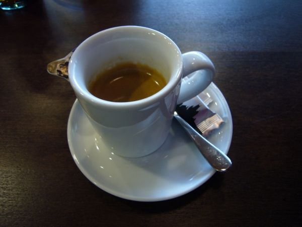 Espresso Illy v Cafe Crystal