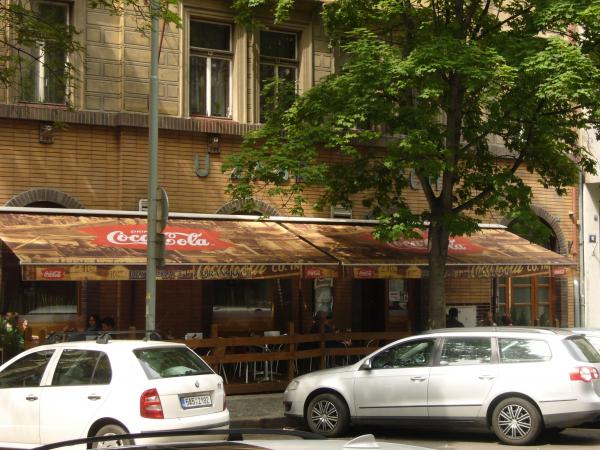 Vchod do Restaurace U Zábranských