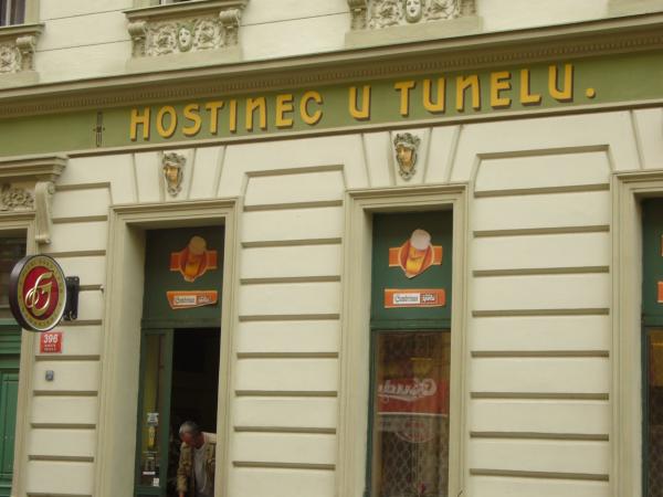 Hostinec U tunelu - vchod