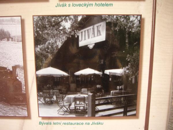 Historické foto Restaurace na Jívaku