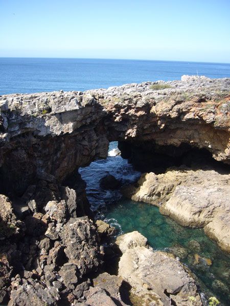 Boca do Inferno za klidného počasí