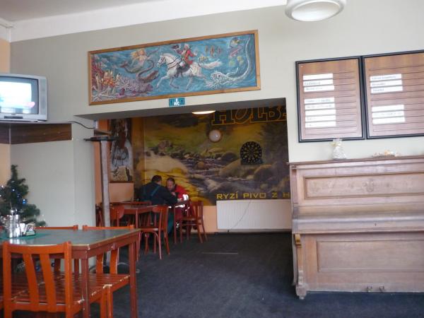 Interiér Restaurace U Barona Prášila