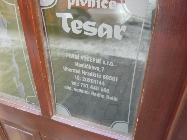 Adresa Pivnice Tesař