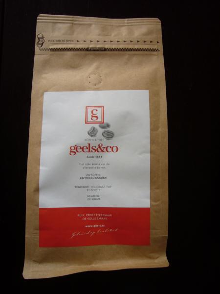 Geels&Co - Espresso Donker beans 250g