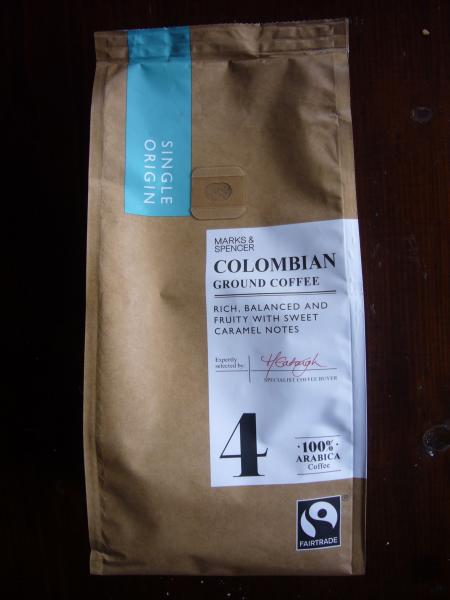Marks and Spencer - Colombian 4 ground 227g