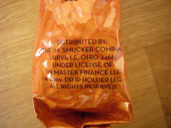 Dunkin Donuts - Original Blend bean 340g