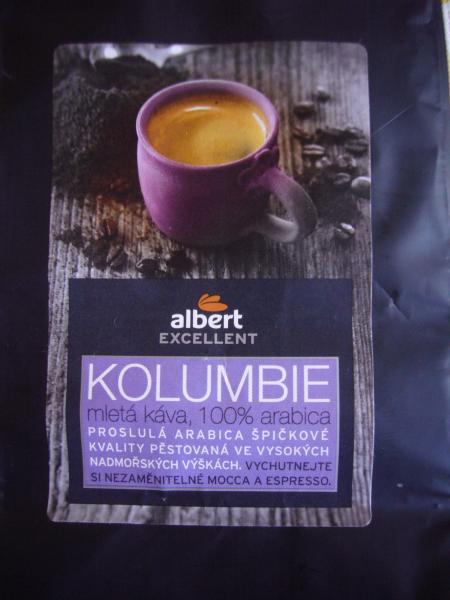 Albert Excellent - Kolumbie mletá 250g