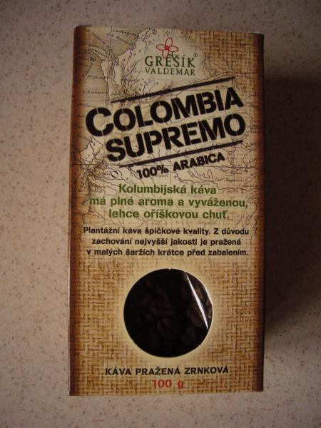 Geršík - Columbia Supremo zrnková 100g