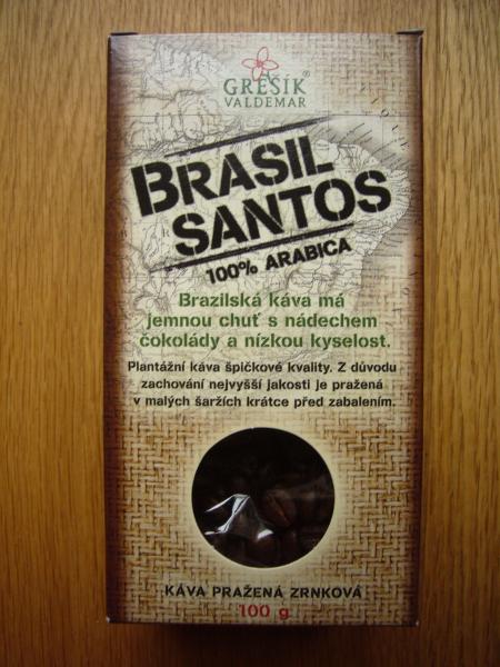 Geršík - Brazilia Santos zrnková 100g