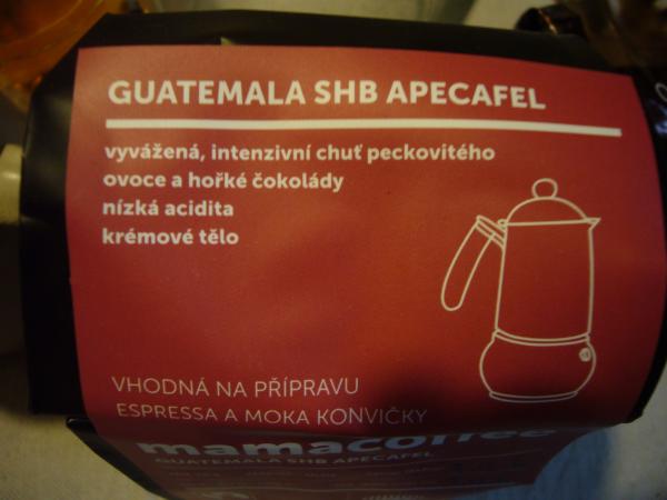 Mamacoffee - Bio Guatemala SHB Apecafel