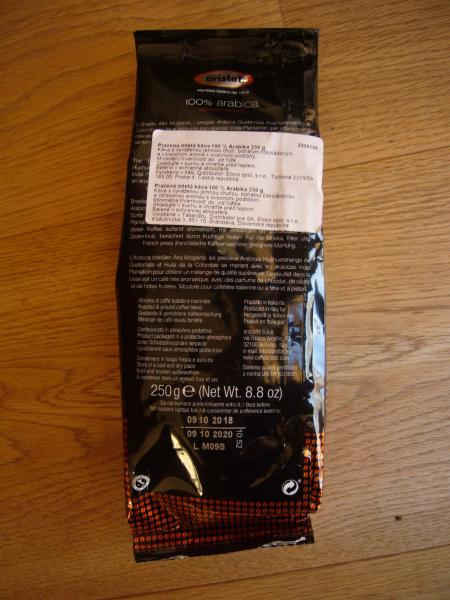 Bristot - 100 arabica espresso delicato macinato 250g