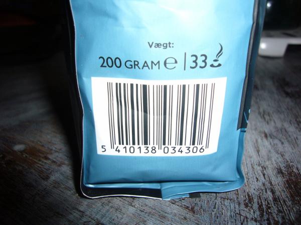 Café Noir - The Pearl Bean rund & mild Hele Bønner 200g - code